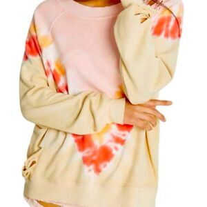 Wildfox | Wildfox Sweatshirt Grapefruit Tie Dye | Baddie top NWT size M